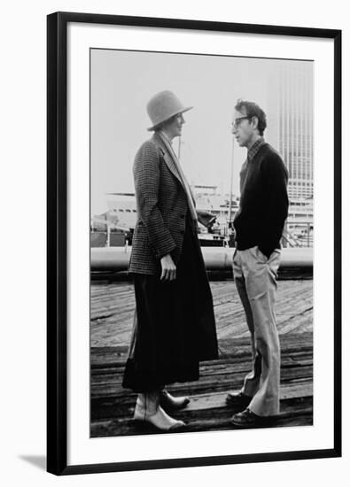 Woody Allen, Diane Keaton, Annie Hall, 1977-null-Framed Photographic Print