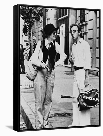 Woody Allen, Diane Keaton, Annie Hall, 1977-null-Framed Stretched Canvas