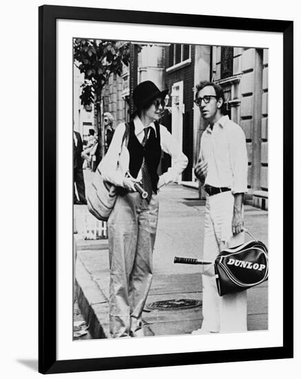 Woody Allen, Diane Keaton, Annie Hall, 1977-null-Framed Photographic Print