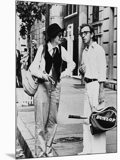 Woody Allen, Diane Keaton, Annie Hall, 1977-null-Mounted Photographic Print