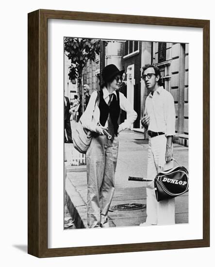 Woody Allen, Diane Keaton, Annie Hall, 1977-null-Framed Photographic Print