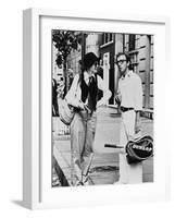 Woody Allen, Diane Keaton, Annie Hall, 1977-null-Framed Photographic Print