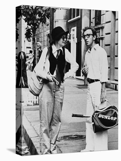 Woody Allen, Diane Keaton, Annie Hall, 1977-null-Stretched Canvas