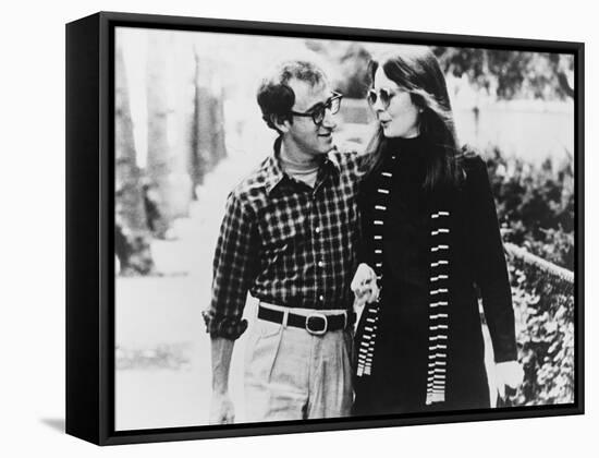 Woody Allen, Diane Keaton, Annie Hall, 1977-null-Framed Stretched Canvas