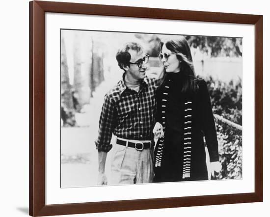 Woody Allen, Diane Keaton, Annie Hall, 1977-null-Framed Photographic Print