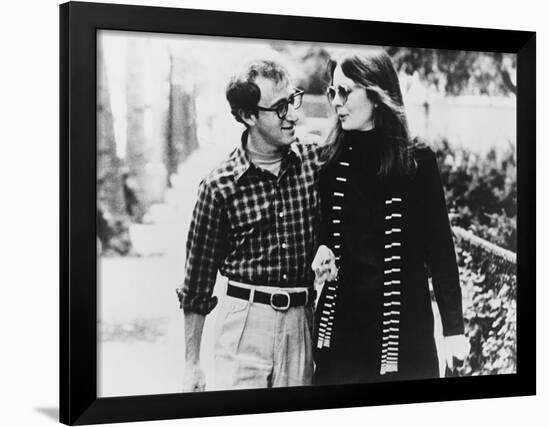 Woody Allen, Diane Keaton, Annie Hall, 1977-null-Framed Photographic Print