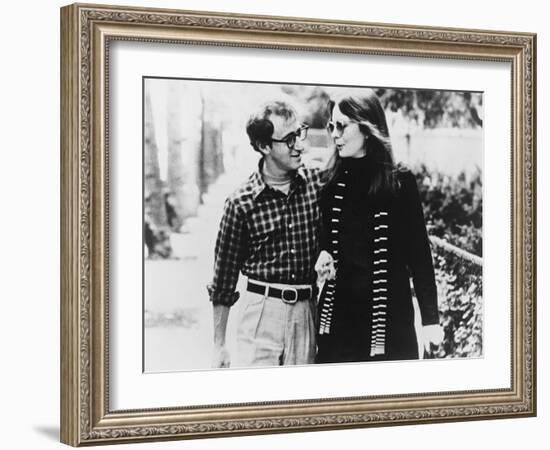 Woody Allen, Diane Keaton, Annie Hall, 1977-null-Framed Photographic Print