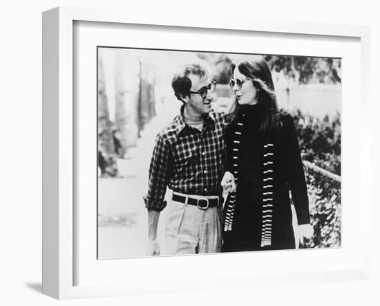 Woody Allen, Diane Keaton, Annie Hall, 1977-null-Framed Photographic Print