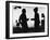 Woody Allen, Diane Keaton, Manhattan, 1979-null-Framed Photographic Print