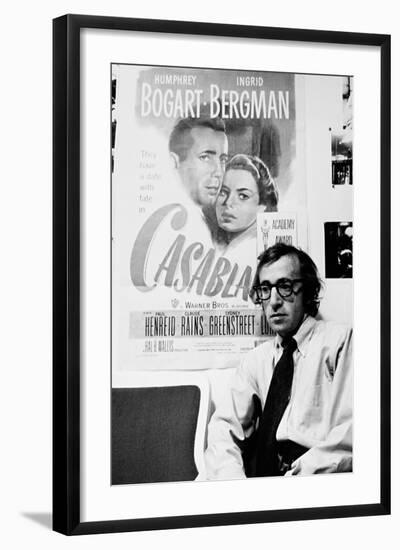 Woody Allen, Play it Again, Sam, 1972-null-Framed Photographic Print