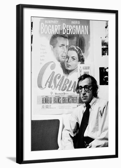 Woody Allen, Play it Again, Sam, 1972-null-Framed Photographic Print