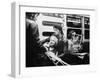 Woody Allen, Sylvester Stallone, Bananas, 1971-null-Framed Photographic Print