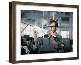 Woody Allen Take the Money and Run 1969 Directed by Woody Allen-null-Framed Photo