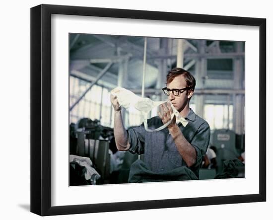 Woody Allen Take the Money and Run 1969 Directed by Woody Allen-null-Framed Photo