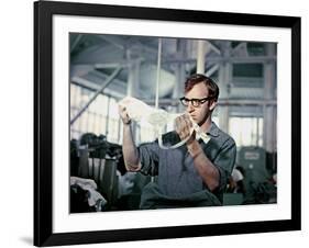 Woody Allen Take the Money and Run 1969 Directed by Woody Allen-null-Framed Photo