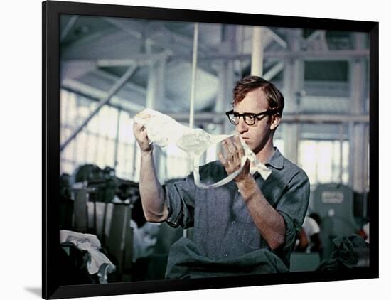 Woody Allen Take the Money and Run 1969 Directed by Woody Allen-null-Framed Photo