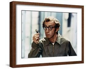 Woody Allen Take the Money and Run 1969 Directed by Woody Allen-null-Framed Photo