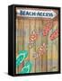 Woody Beach Access-Julie DeRice-Framed Stretched Canvas