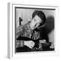 Woody Guthrie (1912-1967)-Al Aumuller-Framed Giclee Print