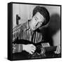 Woody Guthrie (1912-1967)-Al Aumuller-Framed Stretched Canvas