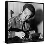 Woody Guthrie (1912-1967)-Al Aumuller-Framed Stretched Canvas