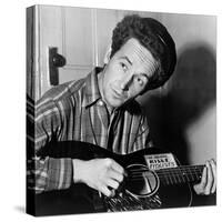 Woody Guthrie (1912-1967)-Al Aumuller-Stretched Canvas