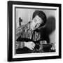 Woody Guthrie (1912-1967)-Al Aumuller-Framed Giclee Print