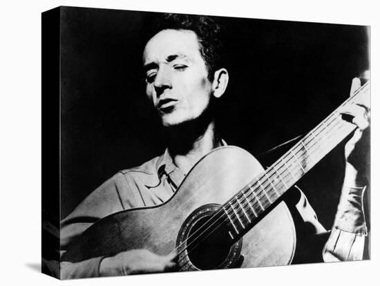 Woody Guthrie (1912-1967)-null-Stretched Canvas