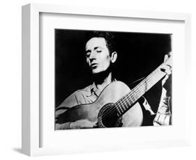 Woody Guthrie (1912-1967)-null-Framed Giclee Print