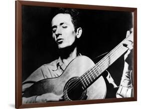 Woody Guthrie (1912-1967)-null-Framed Giclee Print