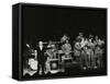 Woody Herman and His Orchestra in Concert at the Forum Theatre, Hatfield, Hertfordshire, 1980-Denis Williams-Framed Stretched Canvas