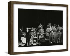 Woody Herman and His Orchestra in Concert at the Forum Theatre, Hatfield, Hertfordshire, 1980-Denis Williams-Framed Photographic Print