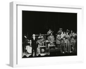 Woody Herman and His Orchestra in Concert at the Forum Theatre, Hatfield, Hertfordshire, 1980-Denis Williams-Framed Photographic Print