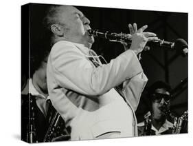 Woody Herman in Concert at the Alexandra Palace, London, 1979-Denis Williams-Stretched Canvas