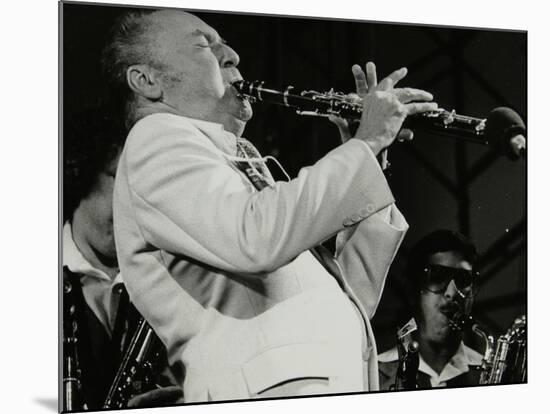 Woody Herman in Concert at the Alexandra Palace, London, 1979-Denis Williams-Mounted Photographic Print