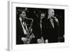 Woody Herman in Concert at the Forum Theatre, Hatfield, Hertfordshire, 1983-Denis Williams-Framed Photographic Print