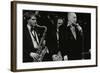 Woody Herman in Concert at the Forum Theatre, Hatfield, Hertfordshire, 1983-Denis Williams-Framed Photographic Print