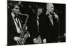 Woody Herman in Concert at the Forum Theatre, Hatfield, Hertfordshire, 1983-Denis Williams-Mounted Photographic Print