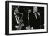 Woody Herman in Concert at the Forum Theatre, Hatfield, Hertfordshire, 1983-Denis Williams-Framed Photographic Print