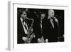 Woody Herman in Concert at the Forum Theatre, Hatfield, Hertfordshire, 1983-Denis Williams-Framed Photographic Print