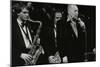 Woody Herman in Concert at the Forum Theatre, Hatfield, Hertfordshire, 1983-Denis Williams-Mounted Photographic Print