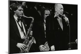 Woody Herman in Concert at the Forum Theatre, Hatfield, Hertfordshire, 1983-Denis Williams-Mounted Photographic Print