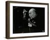 Woody Herman on Stage at the Forum Theatre, Hatfield, Hertfordshire, 24 May 1983-Denis Williams-Framed Photographic Print