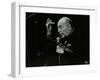 Woody Herman on Stage at the Forum Theatre, Hatfield, Hertfordshire, 24 May 1983-Denis Williams-Framed Photographic Print