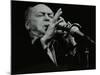 Woody Herman Playing His Clarinet at the Forum Theatre, Hatfield, Hertfordshire, 24 May 1983-Denis Williams-Mounted Photographic Print