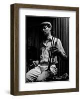 Woody Shaw, Bass Clef, London, 1987-Brian O'Connor-Framed Photographic Print