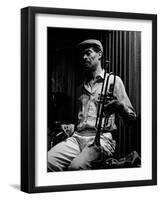 Woody Shaw, Bass Clef, London, 1987-Brian O'Connor-Framed Photographic Print