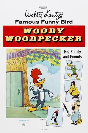 Woody Woodpecker Chilly Willy Bottom Left Ca Mid 1950s Prints Allposters Com