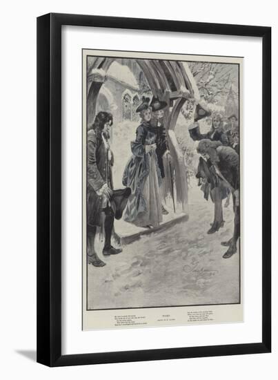 Wooed-Robert Sauber-Framed Giclee Print