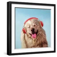 Woof Jam-Lucia Heffernan-Framed Art Print